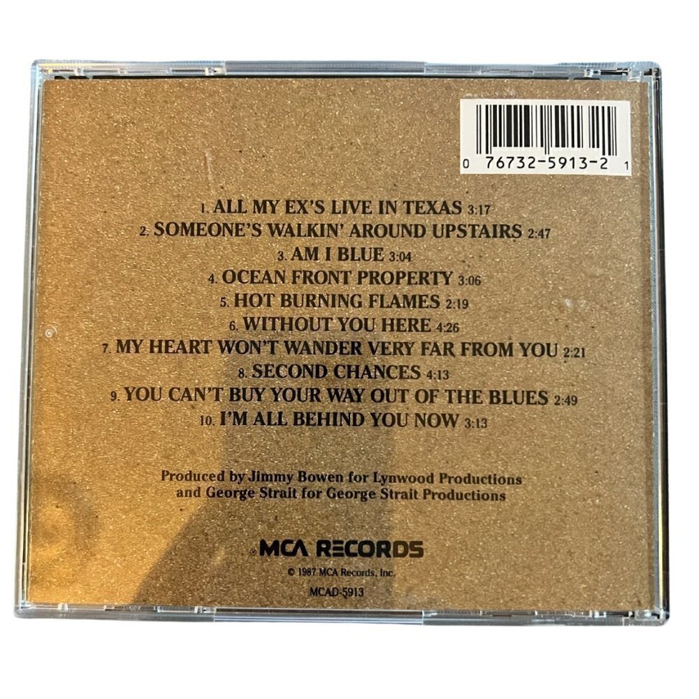 George Strait Ocean Front Property CD - Picture 2 of 3